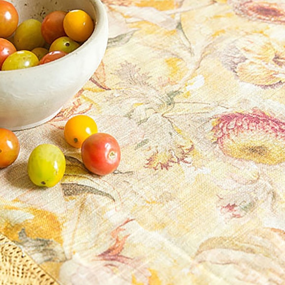 April Cornell Tablecloth Beckoning Bocas Linen NWT - Picture 3 of 4